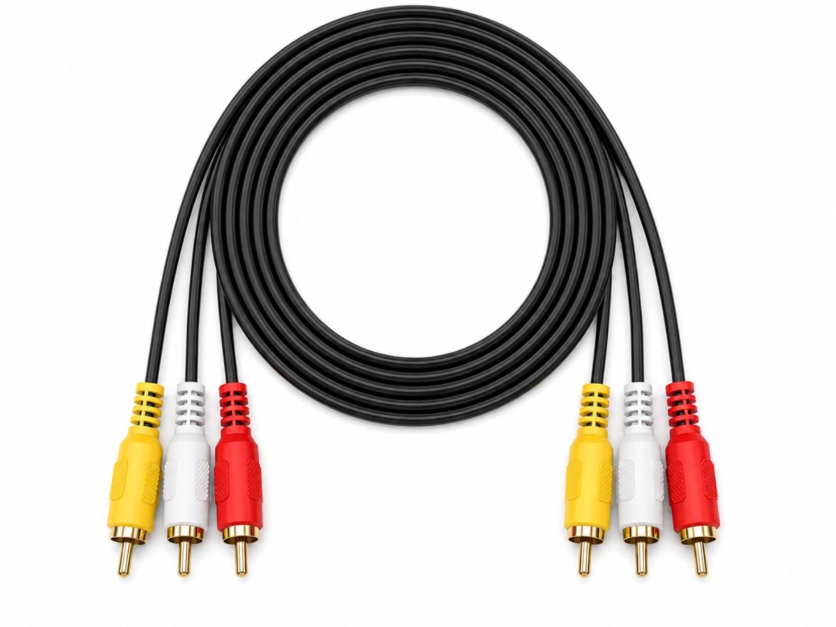 AV-кабель 3RCA-3RCA 5 метров