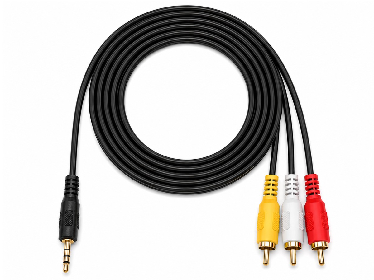 AV-кабель JACK-3RCA 1.5 метра