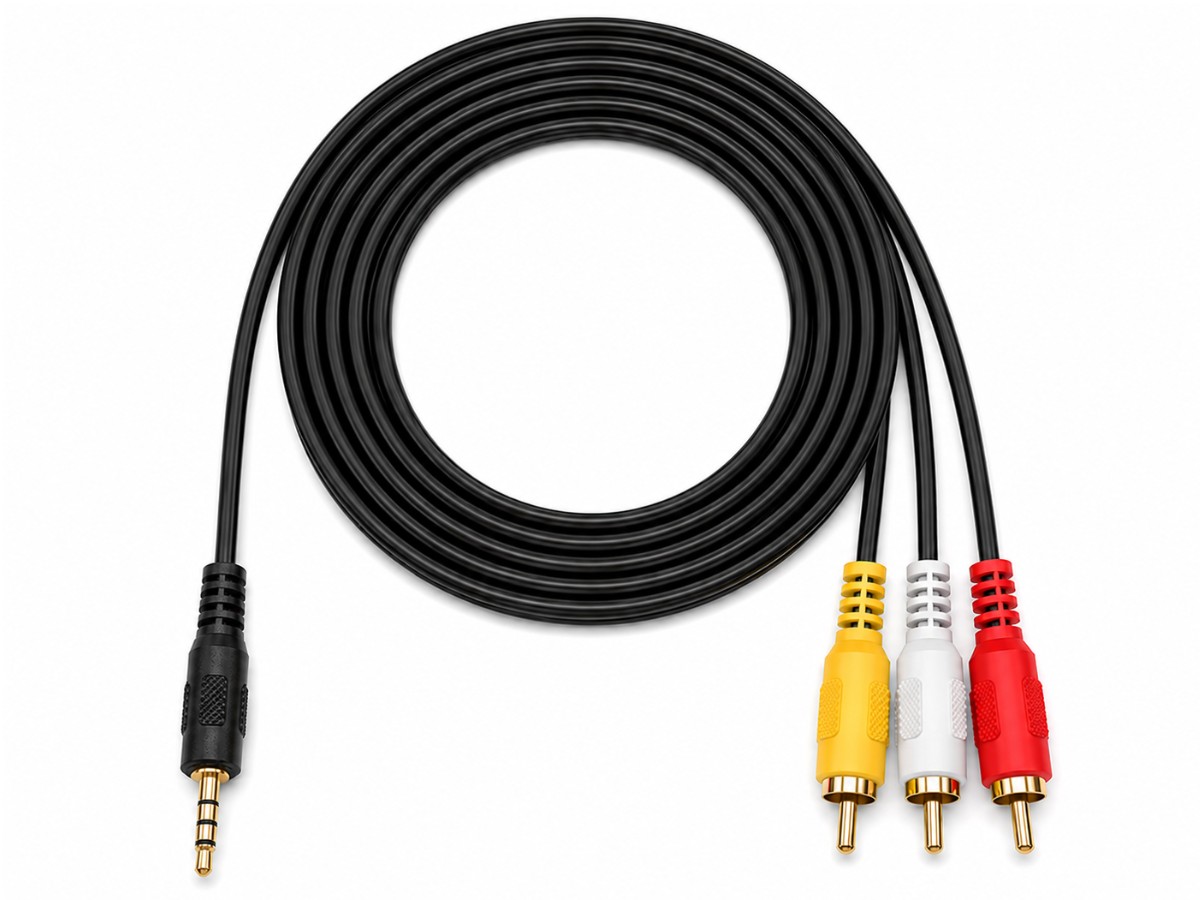AV-кабель JACK-3RCA 2 метра