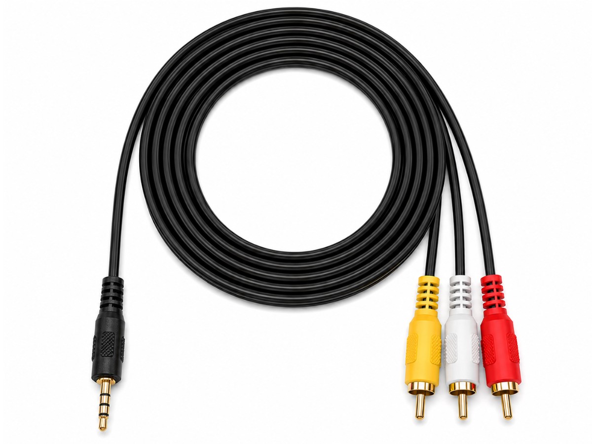 AV-кабель JACK-3RCA 5 метров
