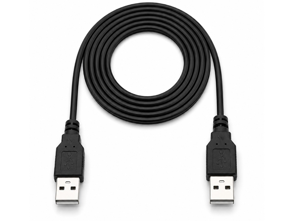 Кабель USB-A – USB-A 3 метра черный