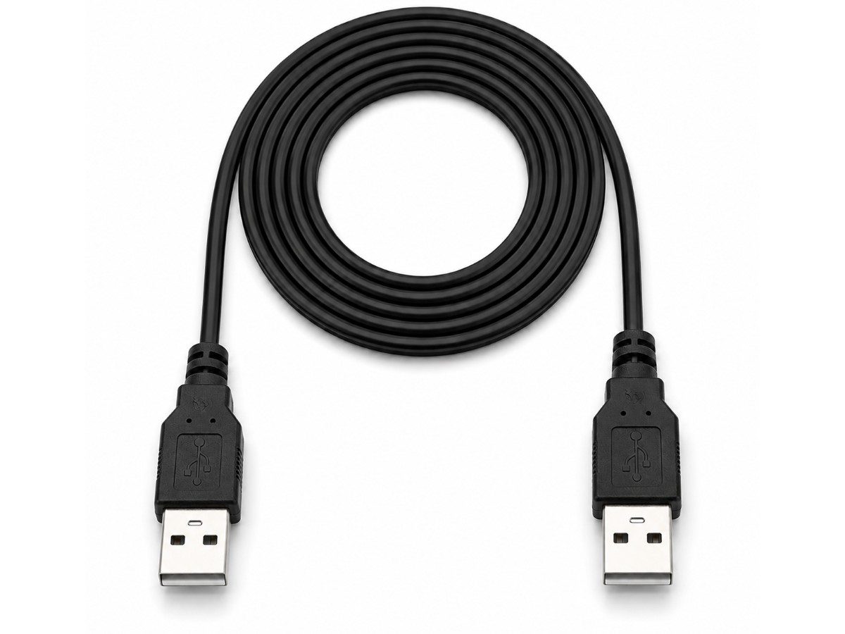 Кабель USB-A – USB-A 3 метра черный